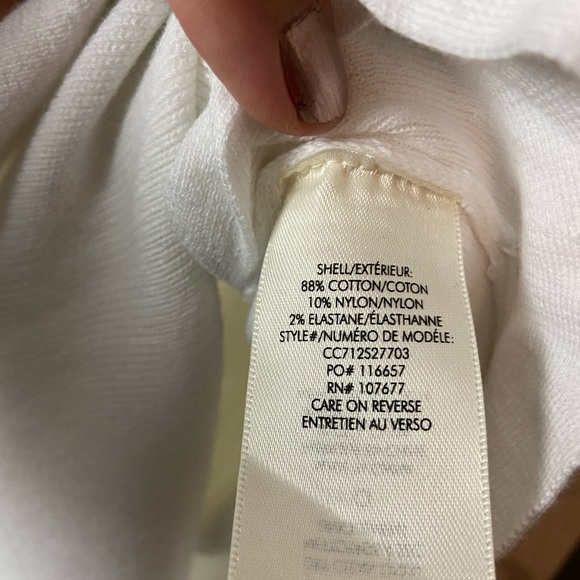 Alice + Olivia side ruffle knit top M - Picture 8 of 11